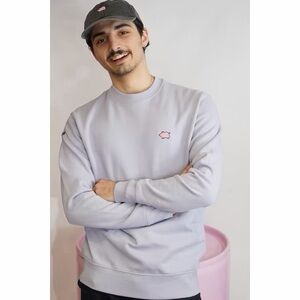 LA PORCE-LAINE Unisex Roundneck Sweater - Lavender